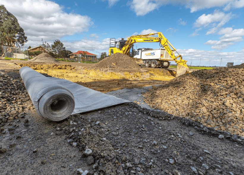 Improve roadbed stability geotextile