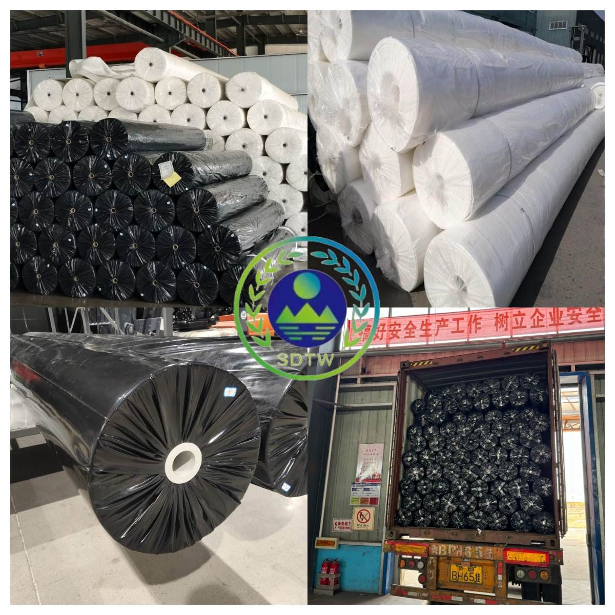 Geotextile packaging