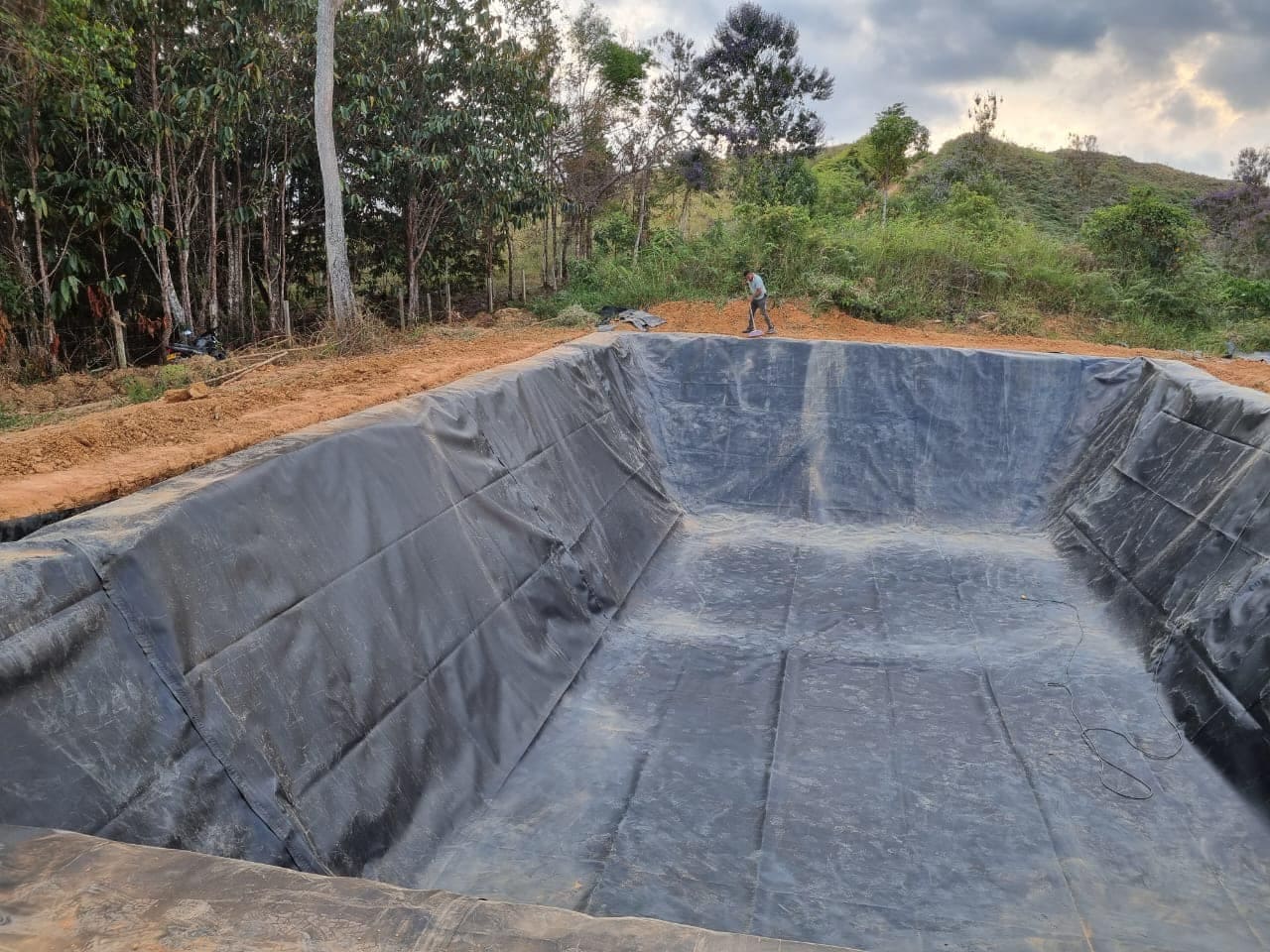 Bảo vệ môi trường và chống ô nhiễm HDPE Geomembrane