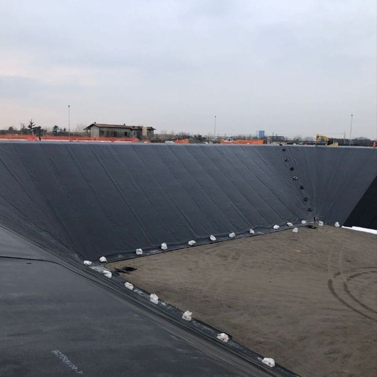 Kỹ thuật chống thấm HDPE Geomembrane