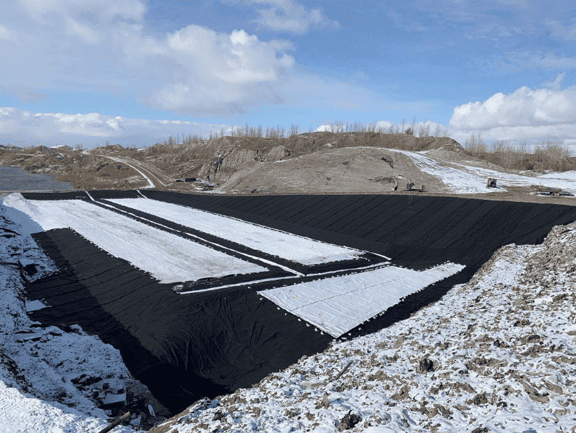 Geotextilien aus Vliesstoff für die Straßeninstandhaltung