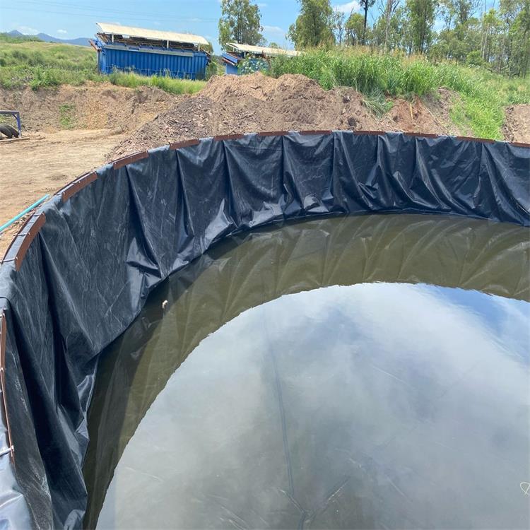 Napakahusay na Mga Katangian ng Kemikal HDPE Geomembrane Liner