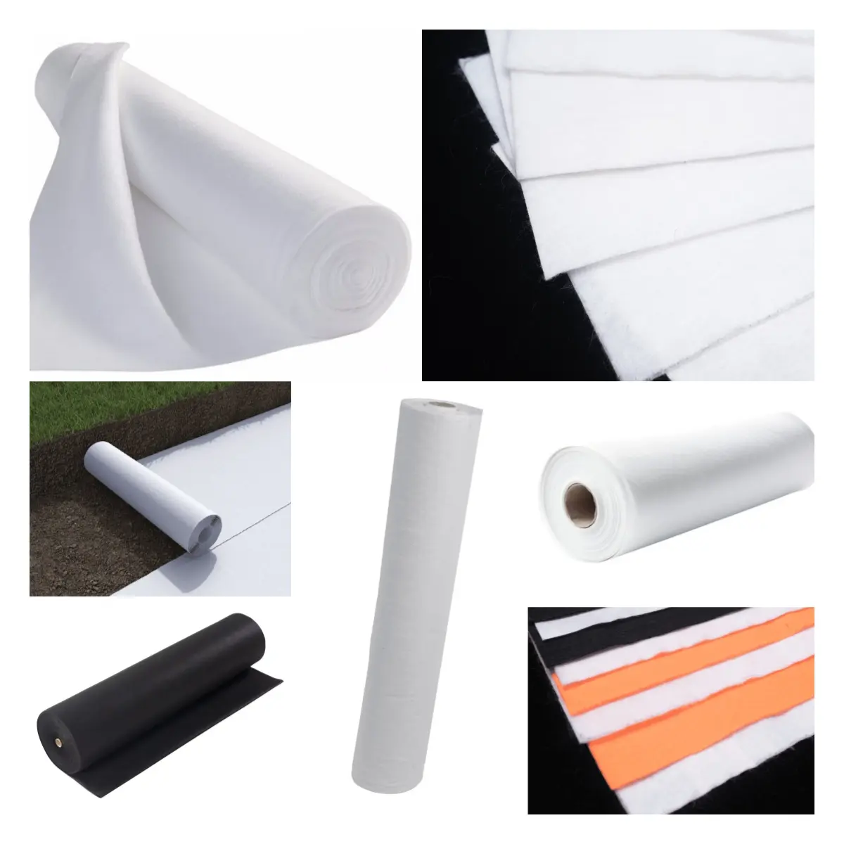 PP non-woven geotextile hydrophobic fabric