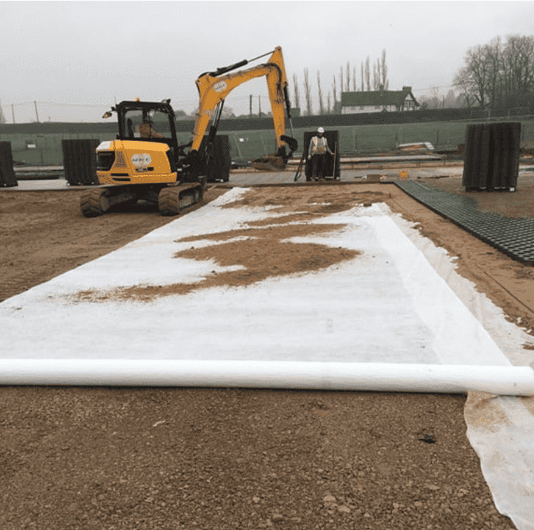 Geotessile non tessuto in filamento di poliestere resistente alla corrosione