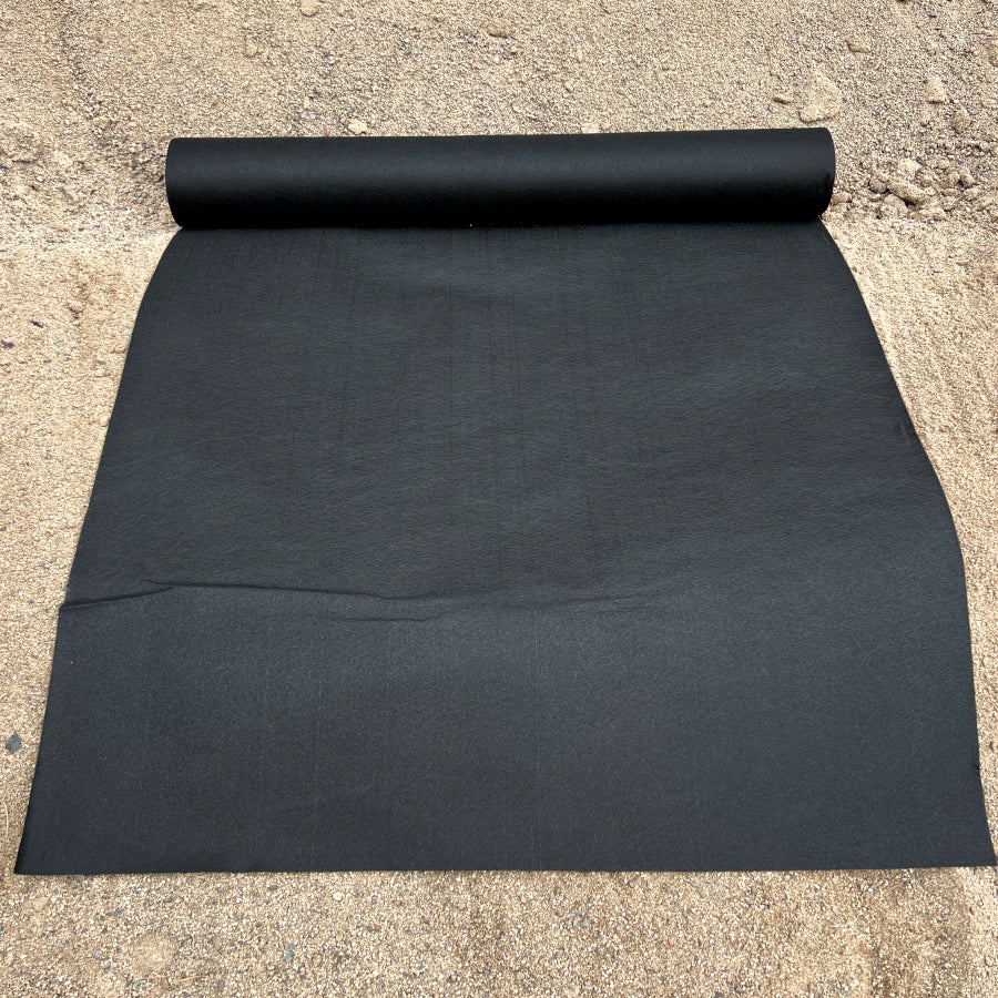 Black PP landscape geotextile