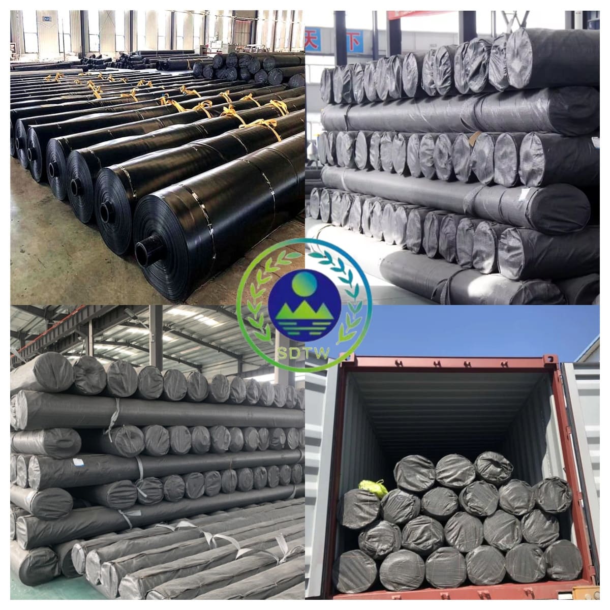 Geomembrane packaging