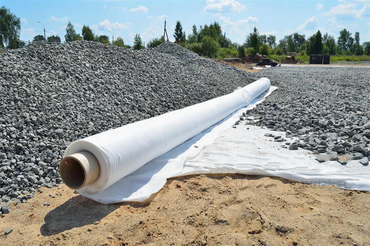 Paghihiwalay ng lupa PET non-woven geotextile