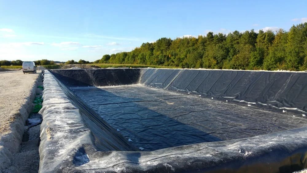 Eccellenti proprietà chimiche Rivestimento in geomembrana HDPE