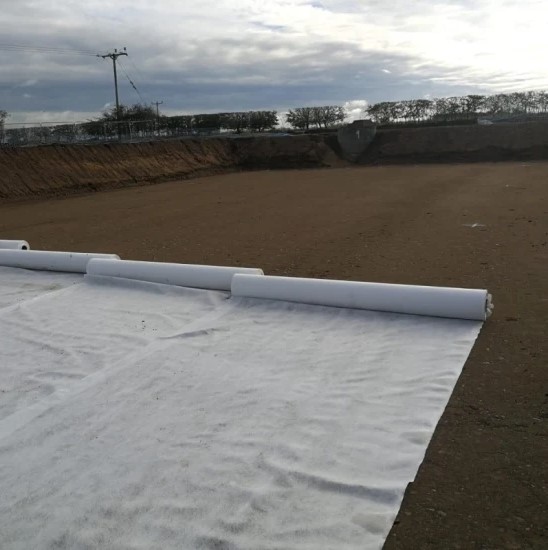 High quality reinforced drainage nonwoven geotextile