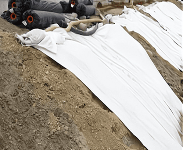 Toepassing van geotextiel in de filterfunctie van dammen