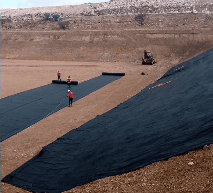 Temel Güçlendirme Dokunmamış Geotekstil